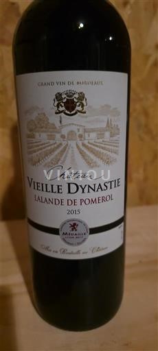 Bordeaux Lalande-de-Pomerol Château Vieille Dynastie 2015