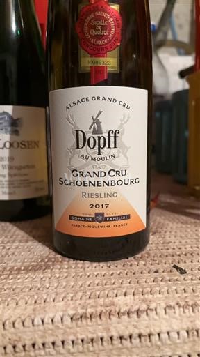 Alsace Ospecificerad Grand Cru Dopff au Moulin 2017
