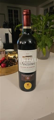 Bordeaux Lalande-de-Pomerol Château L'Ancestral 2014