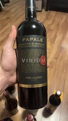 Puglia Primitivo di Manduria Varvaglione Papale Non-Vintage