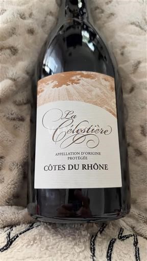 Vallée du Rhône Côtes-du-rhône La Célestière 2023