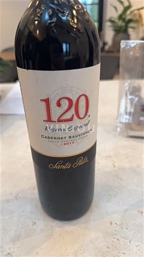 Maipo-Tal Maipo Central Santa Rita 120 Reserva Especial 2017
