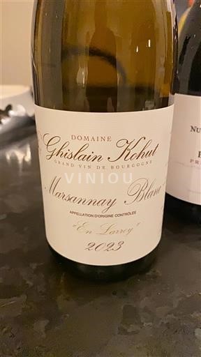 Burgund Marsannay Domaine Ghislain Kohut En Sarrey 2023