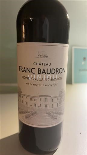 Burdeos Montagne-Saint-Émilion Château Franc-Baudron 2022