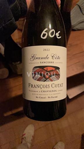 Valle della Loira Sancerre François Cotat Grande Côte 2022