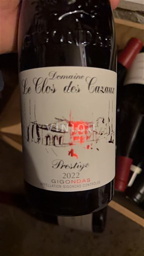 Rhône Valley Gigondas Domaine Le Clos des Cazaux Prestige 2022