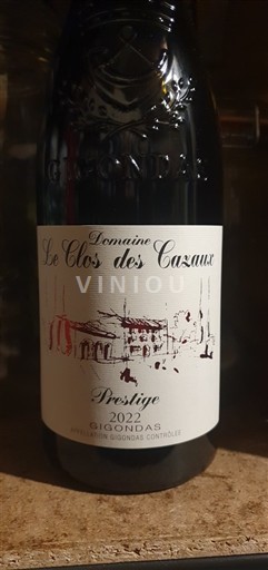 Rhônevallei Gigondas Domaine Le Clos des Cazaux Prestige 2022