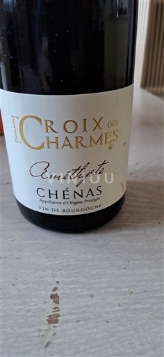 Beaujolais Chénas Domaine Croix des Charmes Améthyste Non-Vintage