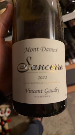 Údolí Loiry Sancerre Vincent Gaudry Mont Damné 2022