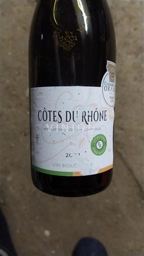 Valle del Rodano Côtes-du-Rhône Cave Coopérative d'Orange 2022