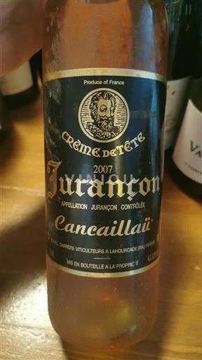 Sydväst Jurançon S.A.R.L Barrère Crème de Tête 2007