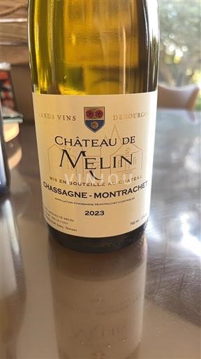 Burgundy Chassagne-Montrachet Château Melin 2023