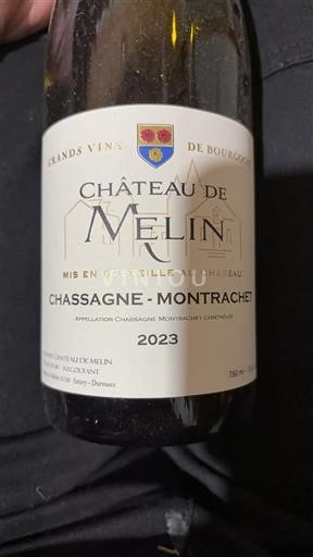 Bourgogne Chassagne-Montrachet Château Melin 2023