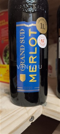 Vini Rouge sec Grand Sud 2020 Francia Linguadoca AOC