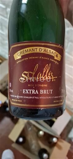 Alsace Crémant-d'alsace Schaller Extra Brut Non Millésimé