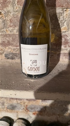 Burgundi Bourgogne Côtes d'Auxerre Goisot Gondonne 2019