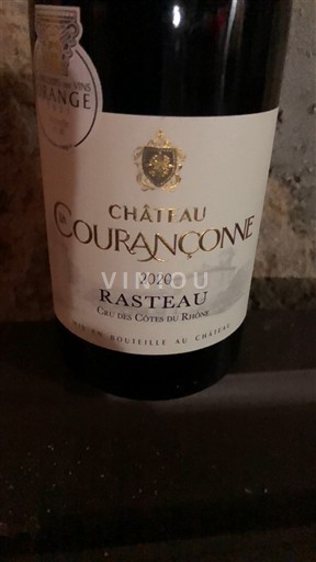 Thung lũng Rhône Rasteau Château La Courançonne 2020