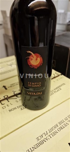 Puglia Susumaniello Salento Vetrère Tempio di Giano 2023