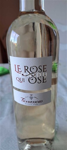 Roussillon Côtes-du-Roussillon Terrassous Le Rosé Qui Ose Ei vuosikertaa