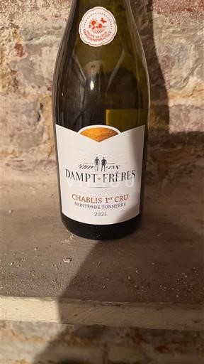 Borgonha Chablis premier cru Premier Cru Dampt-Frères Montée de Tonnerre 2021