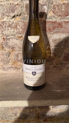 Bourgogne Rully Premier Cru Dureuil-Janthial Le Meix Cadot 2022
