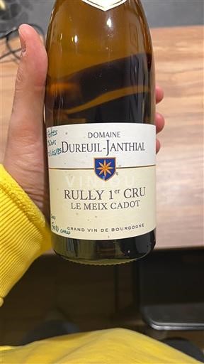 Burgundija Руи Premier Cru Dureuil-Janthial Le Meix Cadot 2022