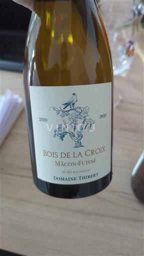 Burgundy Mâcon and Mâcon-Villages Domaine Thibert Bois de la croix 2020