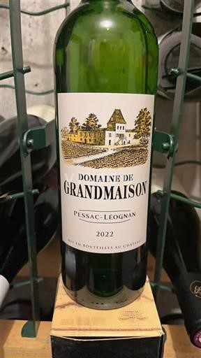 Bordeaux Pessac-Léognan Domaine Grandmaison 2022