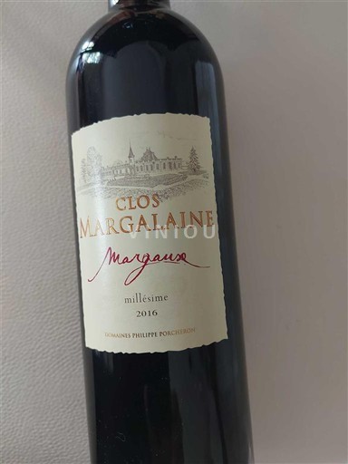 Bordeaux Margaux Clos Margalaine 2016