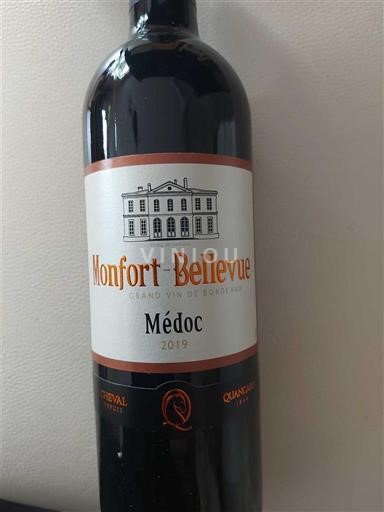 Bordeaux Médoc Monfort-Bellevue 2019