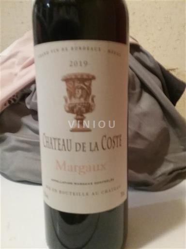 Bordeaux Margaux Château La Coste 2019