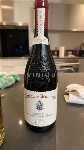 Údolí Rhôny Châteauneuf-du-Pape Château Beaucastel 2007