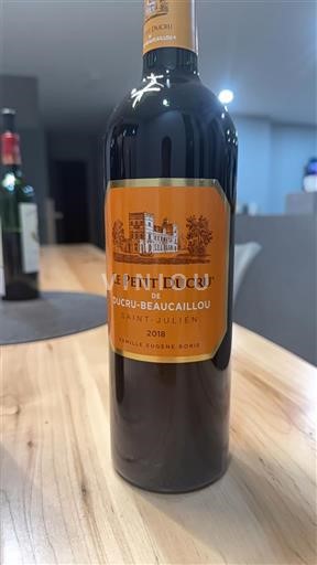 Bordeaux Saint-Julien Ducru-Beaucaillou Le Petit Ducru 2018