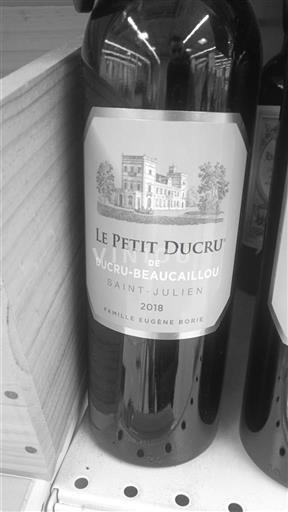 Bordeaux Saint-Julien Ducru-Beaucaillou Le Petit Ducru 2018