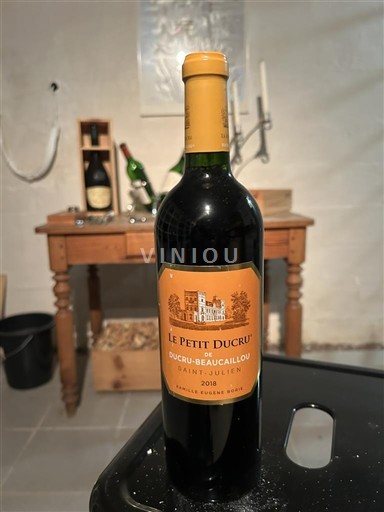 Bordeaux Saint-Julien Ducru-Beaucaillou Le Petit Ducru 2018