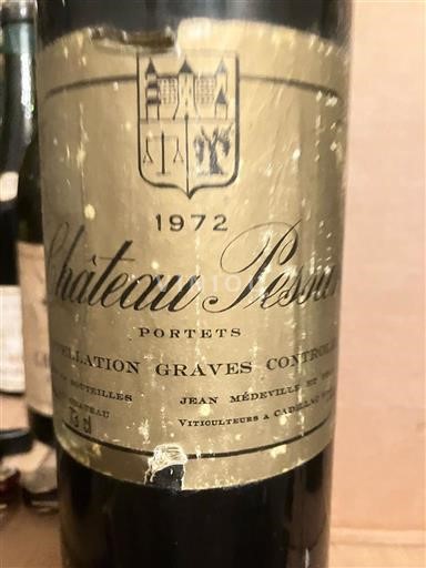 Bordeaux Graves Château Pessan 1972