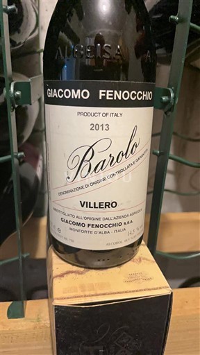 Piemonte Barolosta Giacomo Fenocchio Villero 2013
