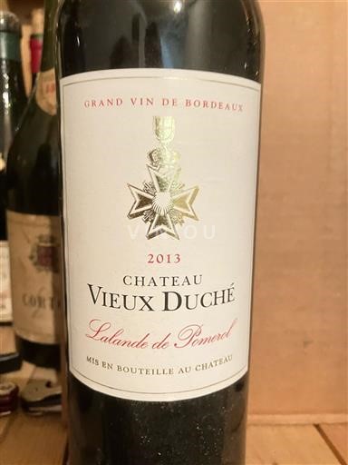 Bordeaux Lalande-de-Pomerol Château Vieux Duché 2013