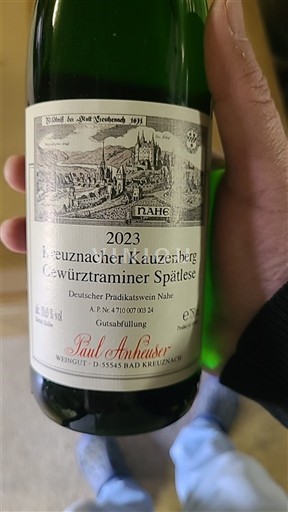 Nahe Paul Anheuser Kreuznacher Kauzenberg Gewürztraminer Spätlese 2023