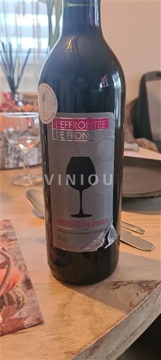 Sudoeste Fronton Domaine Fronton L'Effrontée Sin añada