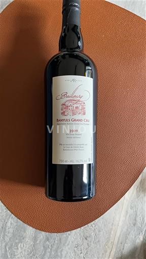 Roussillon Banyuls Grand Cru Cave de l'Abbé Rous 2009