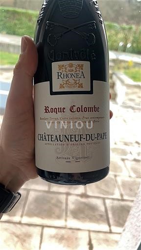 Thung lũng Rhône Châteauneuf-du-pape Rhônea Roque Colombe 2023