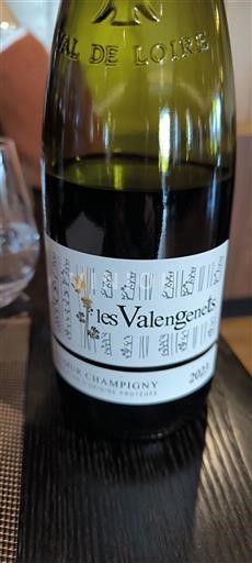 Loirevallei Saumur-champigny Les Valengenets 2023