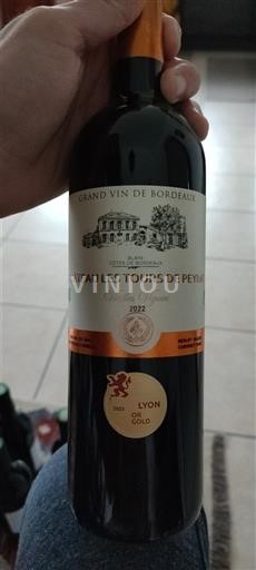 Bordeaux Château Les Tours de Peyrat Vieilles Vignes 2022