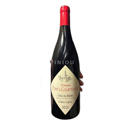 Údolí Rhôny Côtes-du-Rhône Font de Courtedune Vielles vignes 2021
