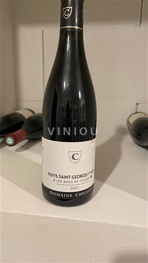 Bourgogne Nuits-saint-georges Domaine Chicotot Les rues de Chaux 2021