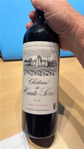 Jugozahod Cahors Château Haute-Serre 2018