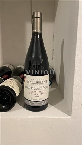Burgundi Pommard Premier Cru Domaine Jean Monnier & Fils Pommard Grandes Épenots Clos des Citareaux 2019