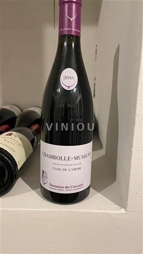 Borgoña Chambolle-Musigny Domaine Couvent Clos de l'Orme 2018