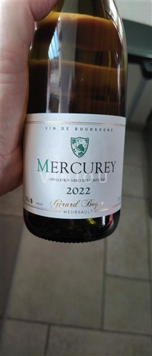Borgonha Mercurey Gérard Boyer 2022